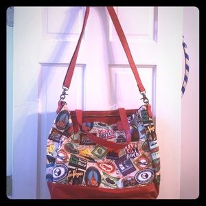- *****- Hard Rock  Passport shoulder Bag ...-{RARE}